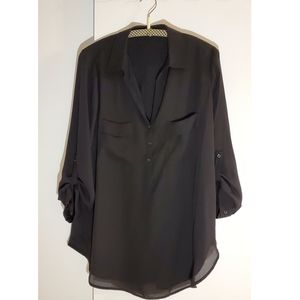 black pleione blouse